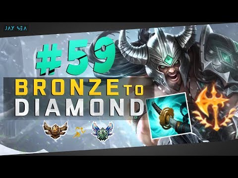 How to Fast Win at 20 mins Jungle | Patch 8.11 Tryndamere | Depths of Bronze to Diamond Episode #59