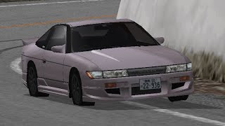 【頭文字D PSP】碓氷 左周 RPS13改 2'49''818【ATplay】