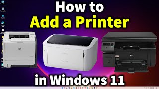 How To Set up or Install a Printer on Windows 11