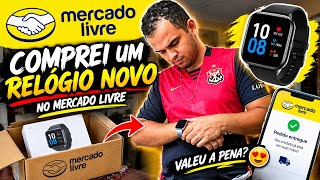 COMPREI UM RELÓGIO NOVO NO MERCADO LIVRE VALEU MUITO APENA😍