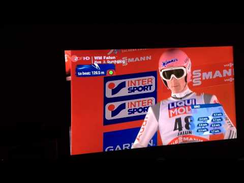 Severin Freund Sprung zum Sieg WM 2015