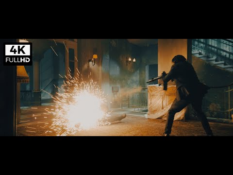 John Wick Chapter 4 Genesis Gen-12 Shotgun Dragon's breath One Take Scene 8K 4K HDR JW4