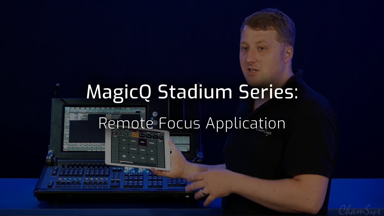 MagicQ Stadium Series: Remote Focus application