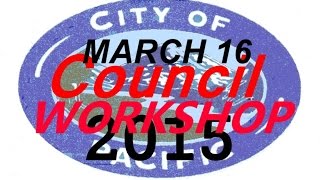 preview picture of video '3 16 15 Pacific WA City Council Workshop Part 1- Agenda and Executive recess'