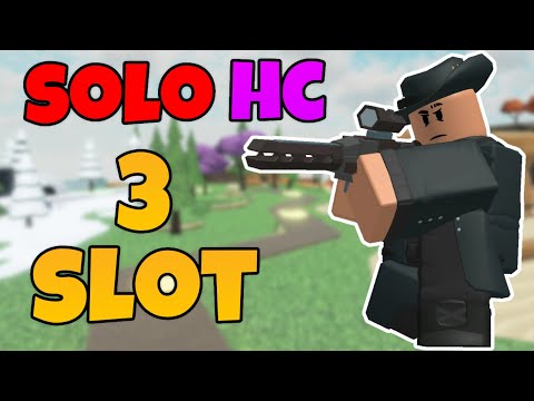 3 SLOT SOLO HARDCORE + EASY GUIDE | TDS Tower Defense Simulator
