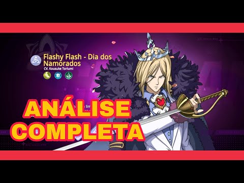 FLASHY FLASH DIA DOS NAMORADOS ANÁLISE COMPLETA ONE PUNCH MAN ROAD TO HERO 2.0