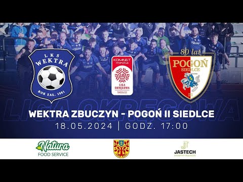 [CAŁY MECZ] Liga okręgowa, Wektra Zbuczyn - Pogoń II Siedlce