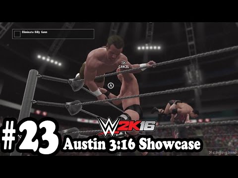 WWE 2K16 - 2K Showcase Austin 3:16 -  Gameplay Walkthrough Part 23  - Royal Rumble 2001 [ HD ]