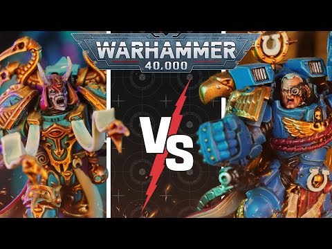 Space Marine 2 Ultramarines vs Thousand Sons | Warhammer 40k Battle Report