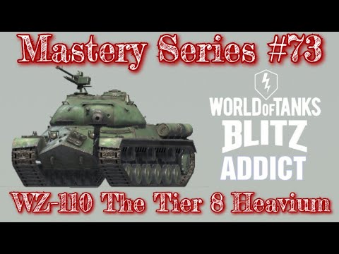 WoT Blitz || Mastery Series - WZ-110 Heavium Tanking! |4.5K DMG|ACE|KOLOBANOV|POOL|