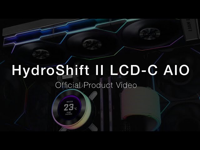 مبرد معالج ليان لي هيدروشفت II LCD-C 360N‎ بدون مر...