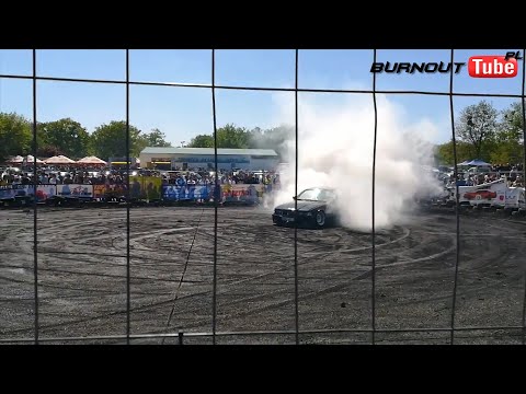 Palenie gumy i koniec dyfra BMW E36 Coupe - Majówka z BMW 2018 Toruń