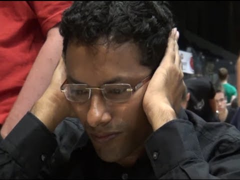 A 8.18. GM Sundararajan Kidambi  -  GM Kacper Piorun  ½ - ½
