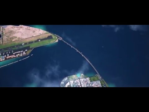 China Maldives Friendship Bridge - Visualization