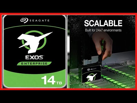 Seagate Exos X16 14TB 7200 RPM SATA 6Gb/s 256MB Cache 3.5-Inch Internal Data Center HDD Enterprise