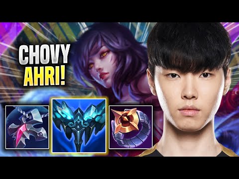 CHOVY IS SO GOOD WITH AHRI! - GEN Chovy Plays Ahri MID vs Syndra! | Season 2022