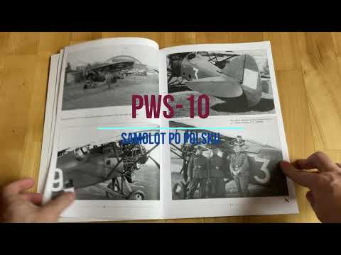 Samolot po polsku series PWS-10 book preview.