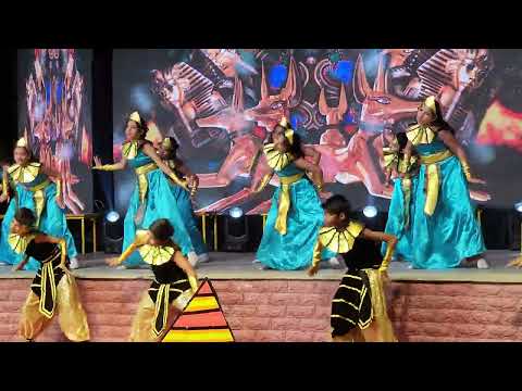 Egyptian Dance - Energetic performace #egypt #egyptian #dance #kiddance #school #chintels #fun