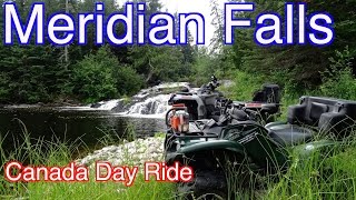 Meridian Falls -  Bunyan Lake - Canada Day Off-Road ATV Trail Ride!