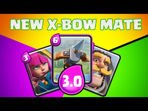 💥New Unstoppable X-BOW Deck - Clash royale gameplays 💥