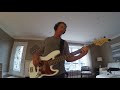 Stop dragging my heart around Bass cover