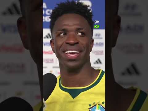 VINI JR NÃO SE PREOCUPA COM NÚMEROS | #shorts | Copa do Mundo 2026 | ge.globo