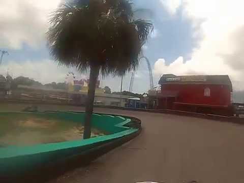 Go Kart Racing Like Pros in Panama City Beach via Go Pro!