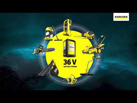 Kärcher Akumuliatorinis dulkių siurblys Kärcher WD 3 Battery Set 36V, pilnas komplektas video