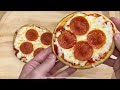 Pillsbury‘s homemade mini pizzas recipe #baking #pizza #homemade