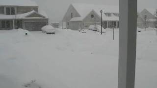 preview picture of video 'Blizzard Mount Joy Pennsylvania 2010'