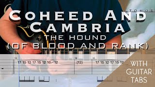Coheed And Cambria- The Hound (Of Blood And Rank) Cover (Guitar Tabs On Screen)