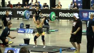 preview picture of video 'Individual women heat 4  on Events 2 & 3 - CrossFit Games Canada East Regionals 2013'