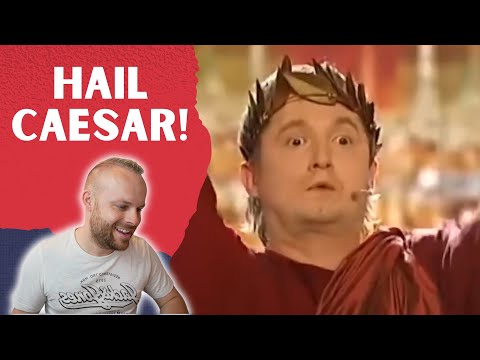 Englishman Reacts to... Polish Kabaret Moralnego Niepokoju- Cezar i Gladiatorzy