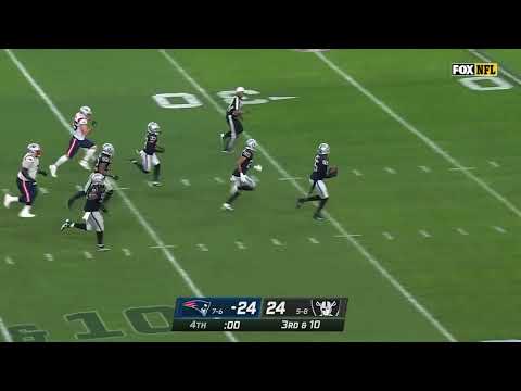 Is this the worst play in NFL history? New England Patriots at Las Vegas Raider #nflfootball #nfl