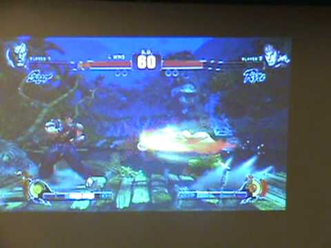 NorCal Fuddruckers SF4 Tournament - Grand Finals - Ricky Ortiz (Sagat) vs Crizzle (Ryu) - 002