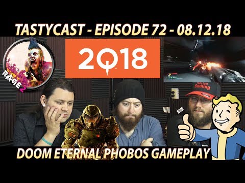 We REACT to Quakecon 2018's RAGE 2 Fallout 76 and Doom Eternal gameplay