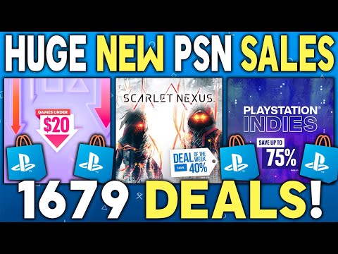 2 HUGE NEW PSN SALES LIVE NOW! OVER 1600 GREAT PS4/PS5 DEALS (NEW PSN DEALS 2021)