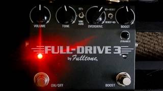 Fulltone Fulldrive 3 review/demo