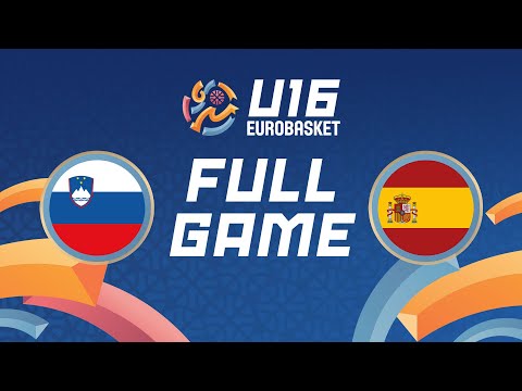 Group Phase | Slovenia v Spain | Full Basketball Game | FIBA U16 Women's EuroBasket 2025