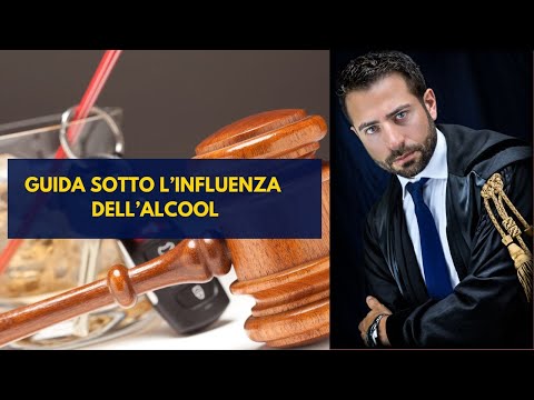 Guida sotto influenza dll'elcol: le sanzioni