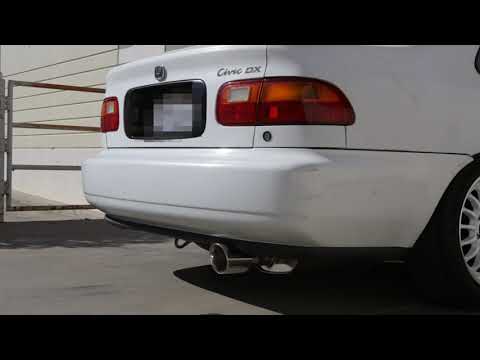 Revel Medallion Touring-S exhaust system for 92-95 Honda Civic Coupe/Sedan (T70003R)
