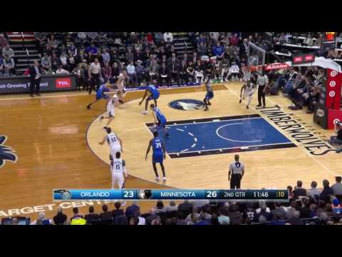 Zach LaVine vs Orlando Magic 30.01.2017 (11Pts)