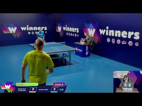 Polishchuk Viacheslav - Smyk Vasilii.WINners CUP Table Tennis 8 10.01.2021 20:15