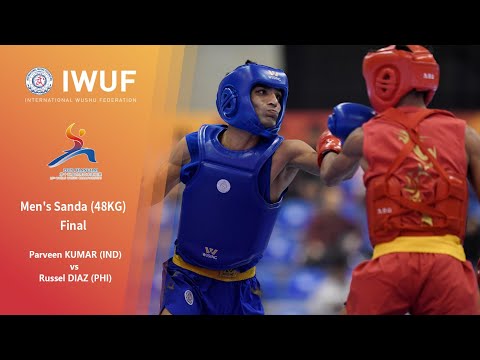 15th WWC Men's Sanda 48kg Final - (Parveen KUMAR VS. Russel DIAZ)