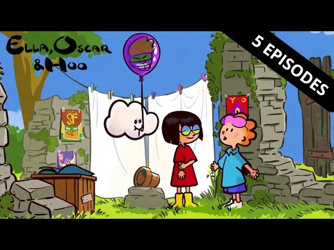 Ella, Oscar & Hoo ☁️ : 5 épisodes complets - COMPILATION
