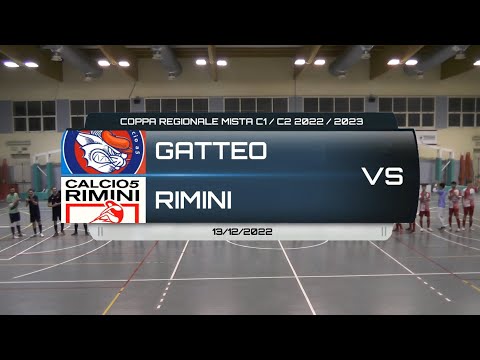 GATTEO VS RIMINI CALCIO A 5 - COPPA MISTA SERIE C1/C2 2022/2023 - 13/12/2022