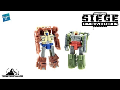 Optibotimus Reviews: Transformers Siege Micromaster AUTOBOT TOPSHOT & FLAK