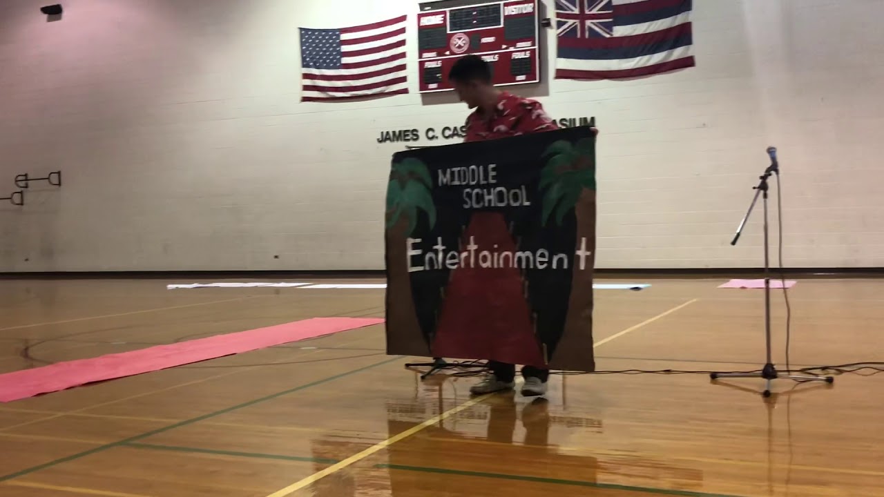Middle school student council 2018-19 theme unveil
