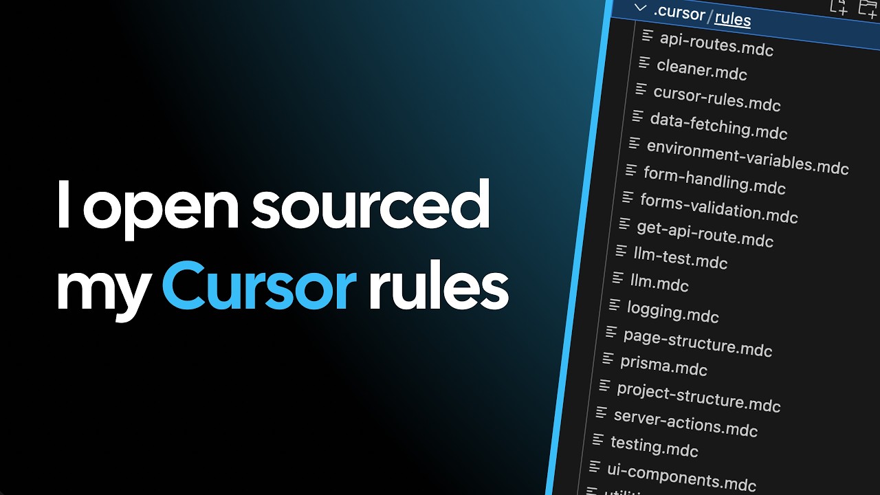Cursor MDC Rules 教程