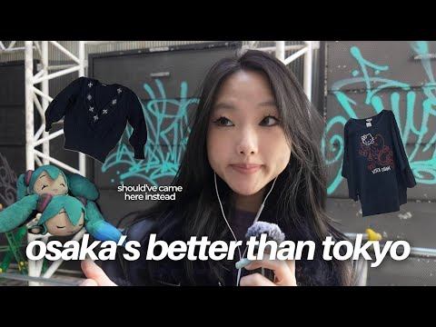 vintage shopping AGAIN but in OSAKA (much cheaper than tokyo!!)